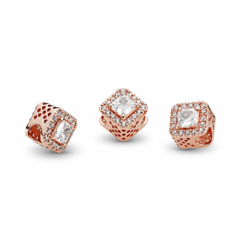 Talismane Pandora Rose™ Geometric Radiance (hpKBRXjb)